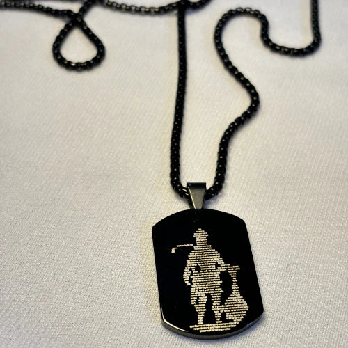 Hanuman Chalisa pendant with chain (locket)
